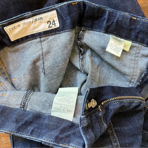 Rag & Bone “Denny” High-rise skinny ankle jean size 24 - Picture 5 of 8